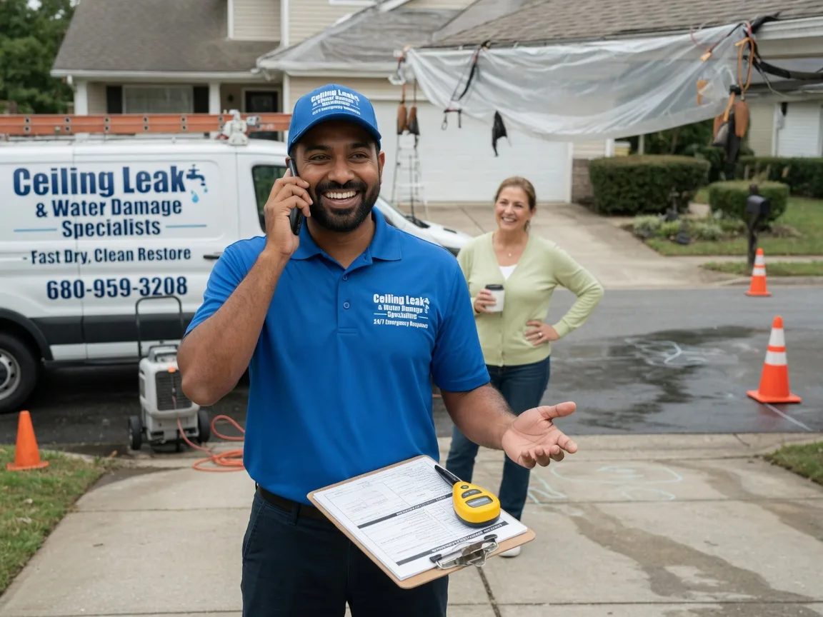Ceiling Leak Cleanup Fort Hood, TX FAQs